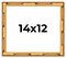 14x12 Bamboo Picture Frame with UV-Resistant Acrylic & Acid Free Backing, Available in 4 Finishes - Brown, Black, Gold, and Natural
